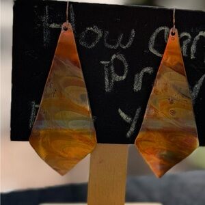 Elegant Multicolor Dangle Earrings